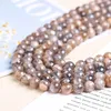 Natural Black Sunstone Moonstone Beads Round Loose Spacer Gems Charm Bead For Jewelry Making DIY Bracelet Necklace Accessories 2