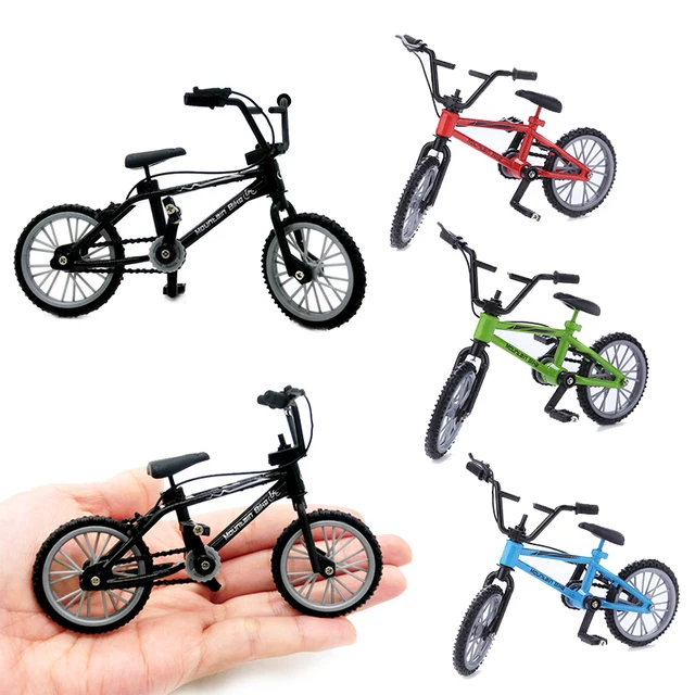 Retro Mini Finger BMX Bicycle Assembly Bike Model Toys Gadgets Gift Toys Model Mini Portable Bike For Kid 1