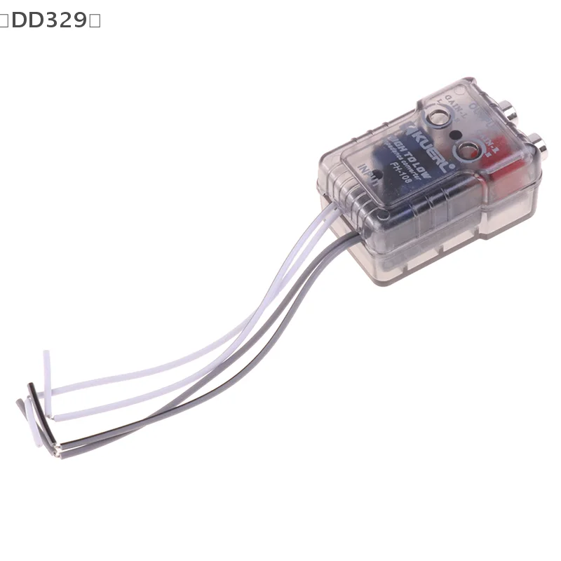 〔DD329〕Time-Delay Low Frequency Converter FH-108/FH128 High To Low Level Adapter For Car Audio Subwoofer Amplifier