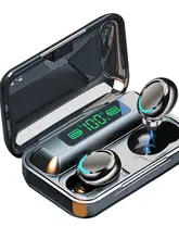  F9-5 Tws Earphone Bluetooth 5.1 Wireless Headphones Hifi Stereo Sports Waterproof Earbuds Headset Hearing Aids With Mic Handfree 