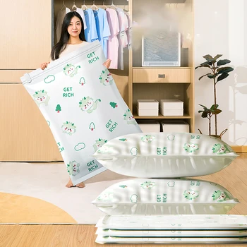 펌핑 코튼 이불 압축 진공 보관 가방, 포장 마무리 진공 가방, 옷 보관 가방, 두꺼운 신제품