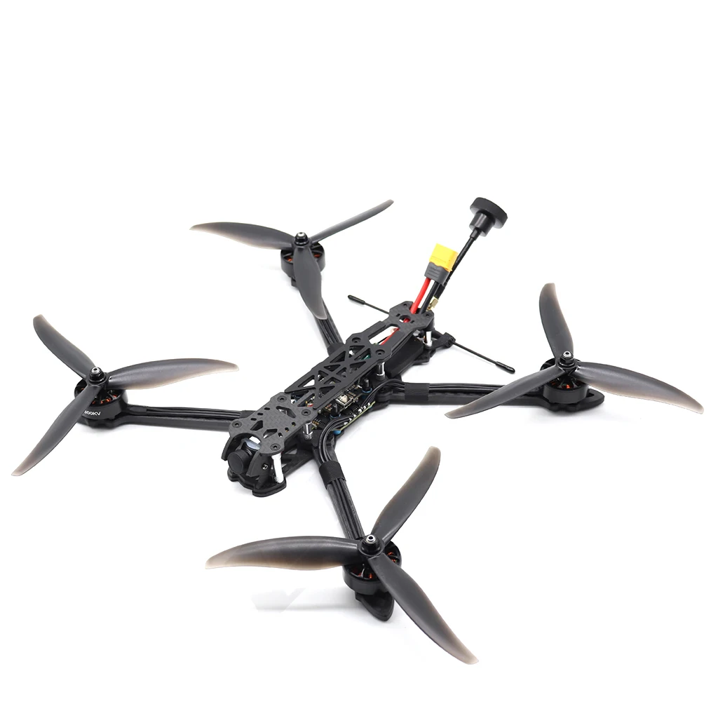 

Квадрокоптер Mark4, 7 дюймов, 295 мм, FPV, 2807, 7040 кВ, 3 лопасти, 4 в 1, 60 А, 2-6S, 5,8 Г, 1,6 Вт, F405 RUNCAM Nano2