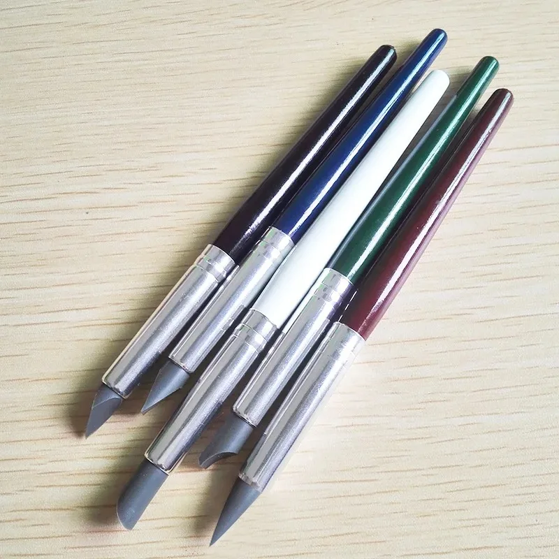 Art Craft Clay Pottery Tools Modeling Sculpture Sculpting Carver Carving Tools Set 5pcs 16cm 5 colors