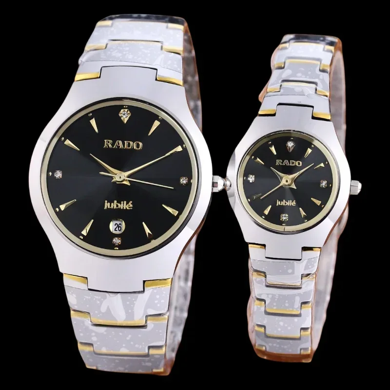 

2023 Rado Classic Style Original Watches for Mens women Full Stainless Steel Automatic Date Watch Quality Sports AAA Clocks