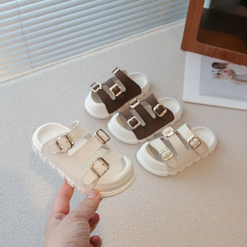 Kids Soft Sole Non Slip Sandals for Beach and Outdoors