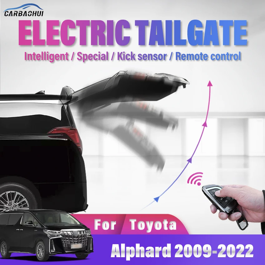 

Car Electric Tailgate refitted tail box intelligent door power operated trunk Auto tailgate Sensor For Toyota Alphard 2009-2022
