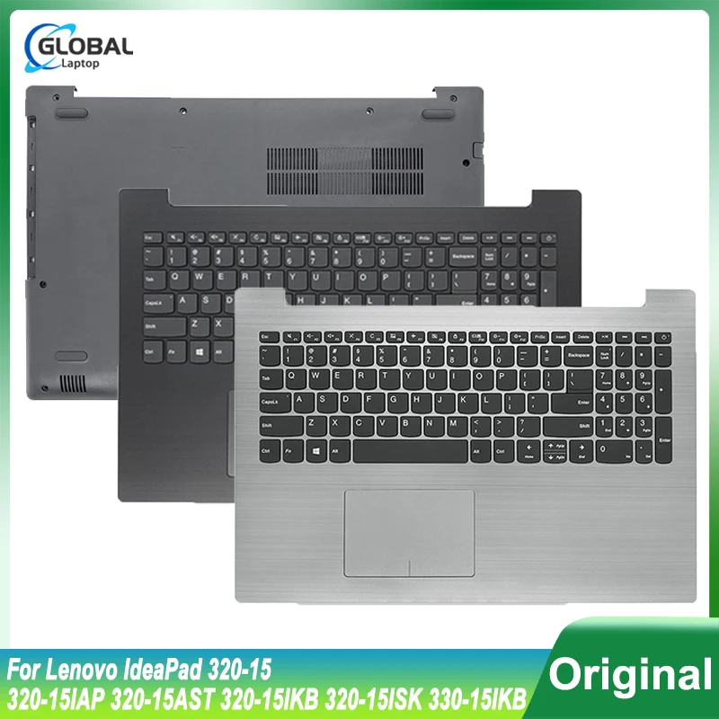 

NEW US/SP Keyboard For Lenovo IdeaPad 320-15 320-15IAP 320-15AST 320-15IKB 320-15ISK 330-15IKB with Palmrest Upper Cover Case