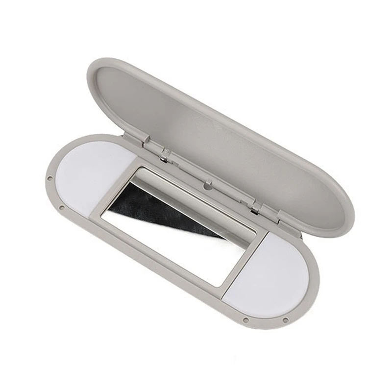 Car Roof Sunvisor Sun Visor Makeup Mirror Glass Cover Light Lamp Cap Lid For-BMW Mini F54 F55 F56 F60 2015-