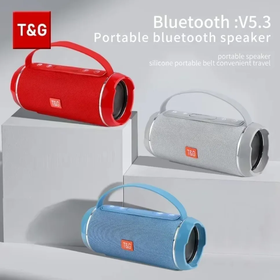 VIKEFON Wireless TG116C Bluetooth Speaker Outdoor Hands Free Call Portable Stereo Cloth TWS Bluetooth Speaker
