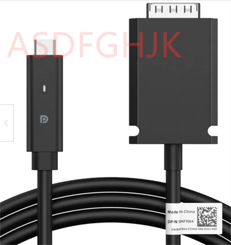 Usb-c Cabo para Dell 4k Docking Station Wd15 Comprimento do Cabo 120cm Novo 0hfxn4 Pm41v 5fddv 1m