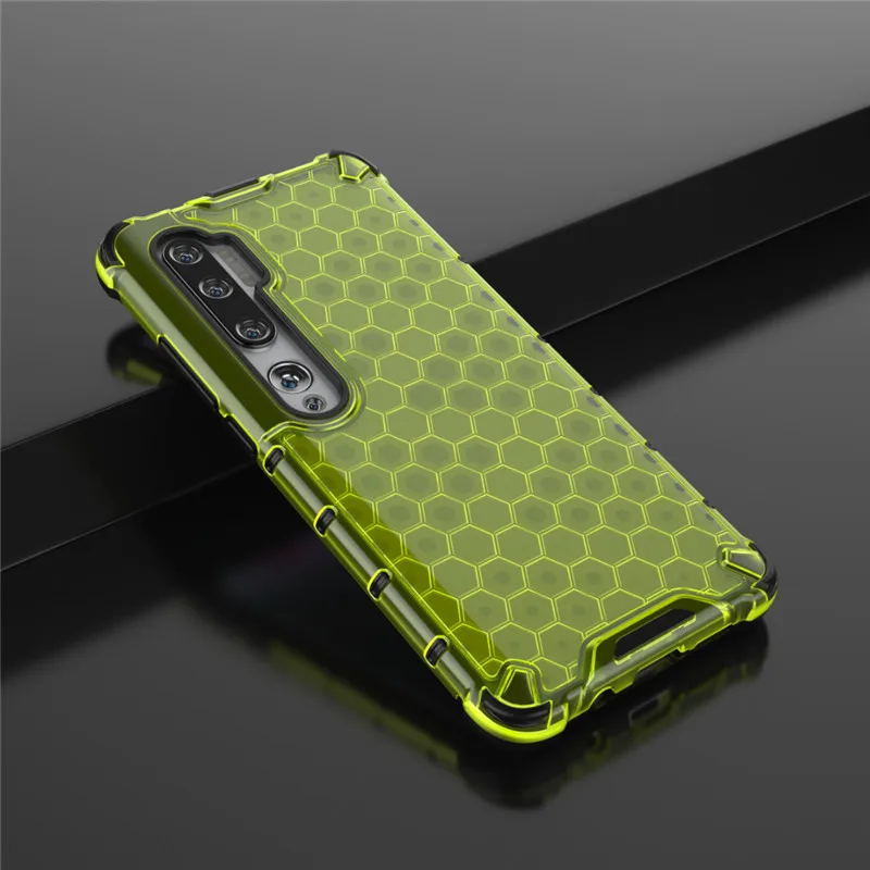 Shockproof Transparent Armor Case with Soft Bumper and Hard PC Cover