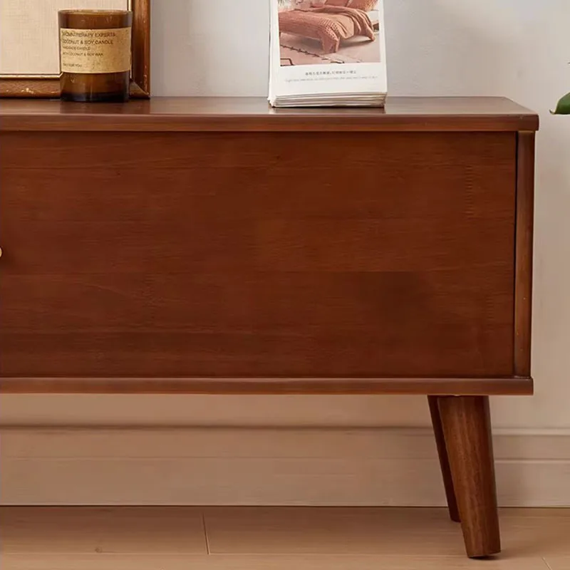 소박한 TV 스탠드 단단한 나무 모니터, 럭셔리 야간 TV 캐비닛 보관 디스플레이 선반, 모바일 Muebles Para El Hogar 홈 가구