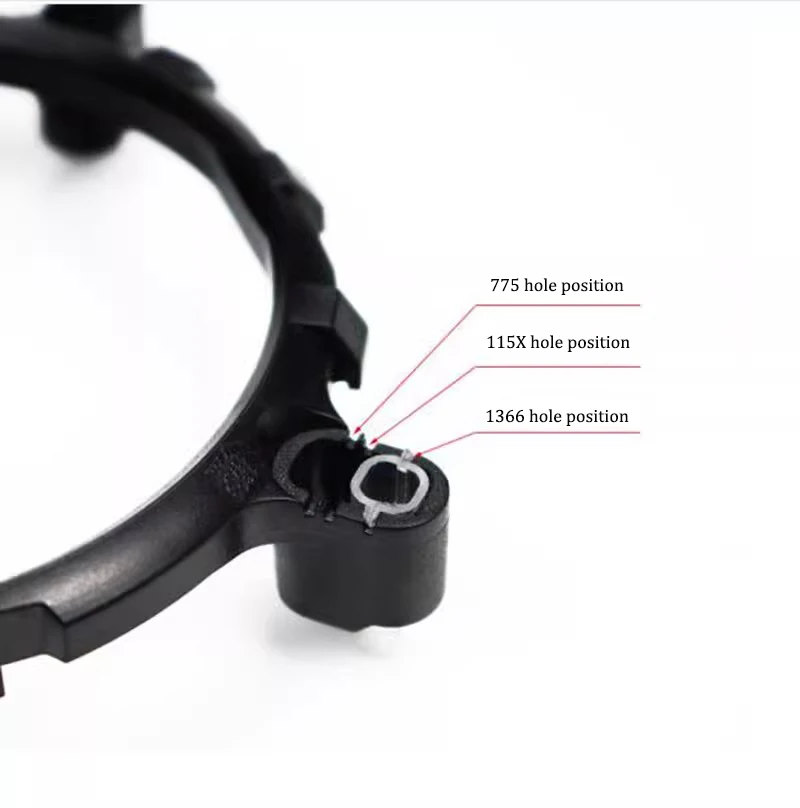 Int motherboard bracket 1366/115X/775 heat sink fan CPU base
