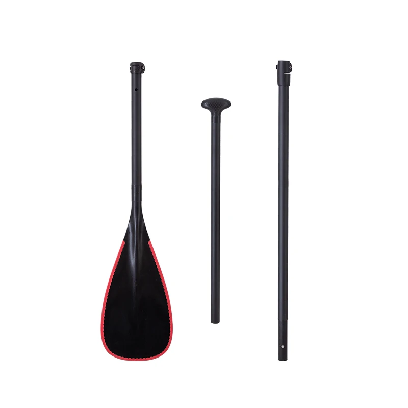 3-Piece SUP Paddle Stand-Up Board Paddles Floating Fiberglass Shaft 175-210cm Double Locks SUP Paddle for Surfing Surfboard