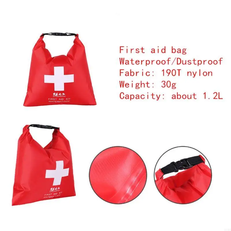 31BE Emergency Bag First Aid Empty Travel Rescue Bag First Responder Storage