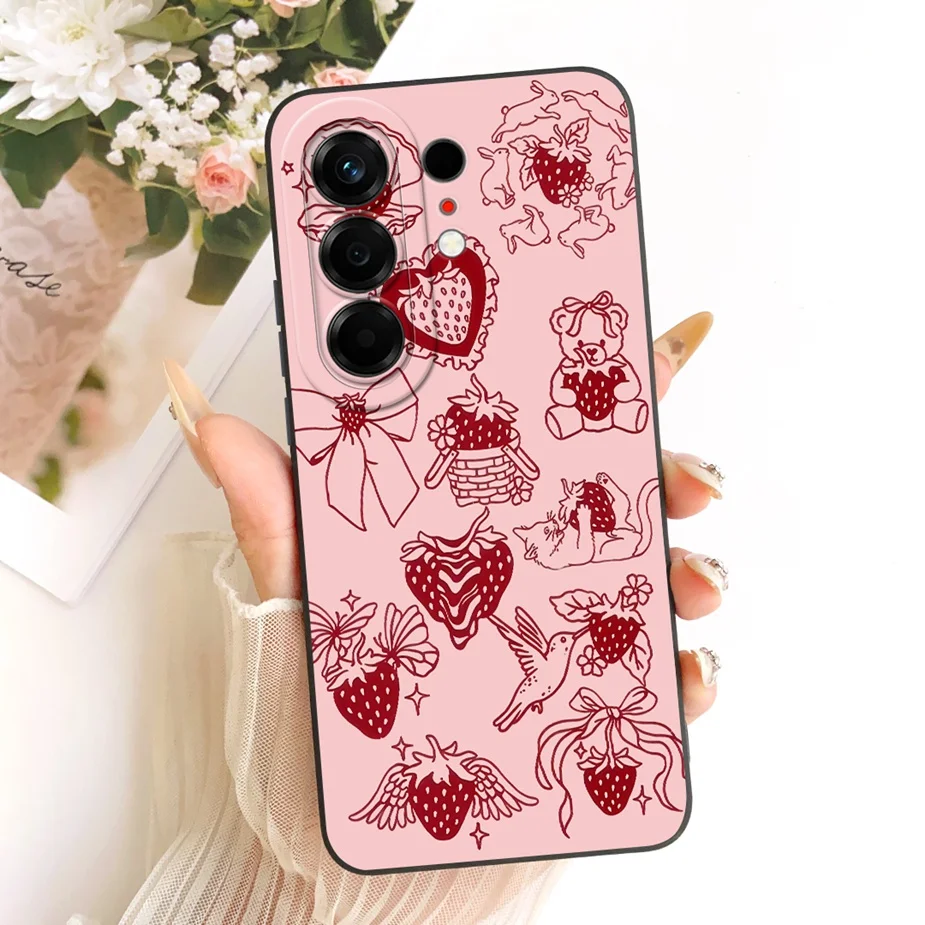 Luxury Candy Painted Soft TPU Phone Case Cover