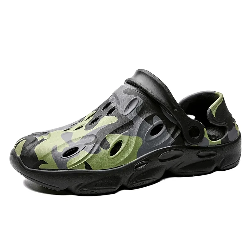 크록스 슬리퍼 Men Clogs 2023 Beach Sandals Summer Plus Big Size 47 48 Garden Shoes Clog Lightweight Hot Sale сандалии мужски 5