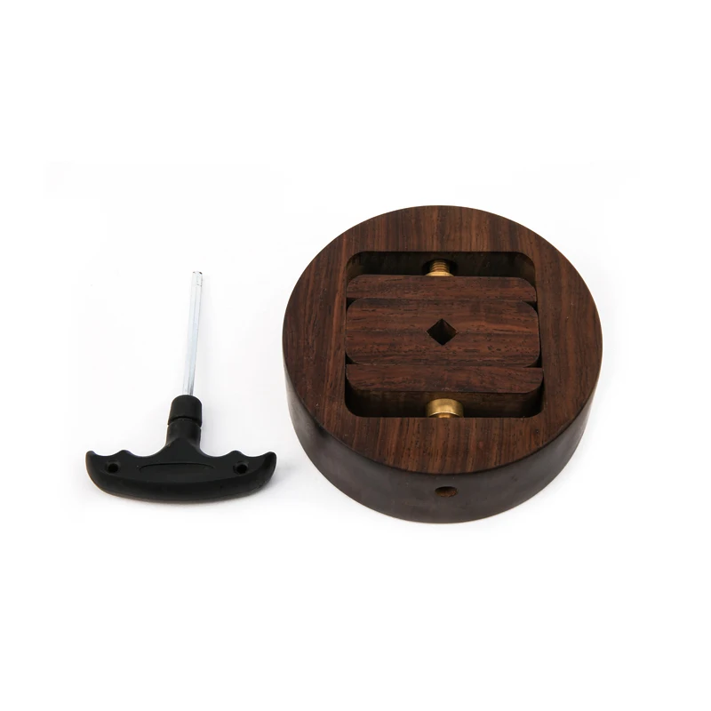 

Black sandalwood large printing bed, manual sealing tools, solid wood fixtures, seals, seals, fixed cutting bed set