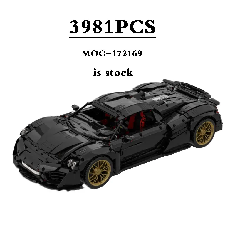 

Новая модель, Классическая деталь, 3981 шт., масштаб 1:8, гоночный суперкар, строительный блок, игрушка для мальчиков, Рождественский подарок «сделай сам»