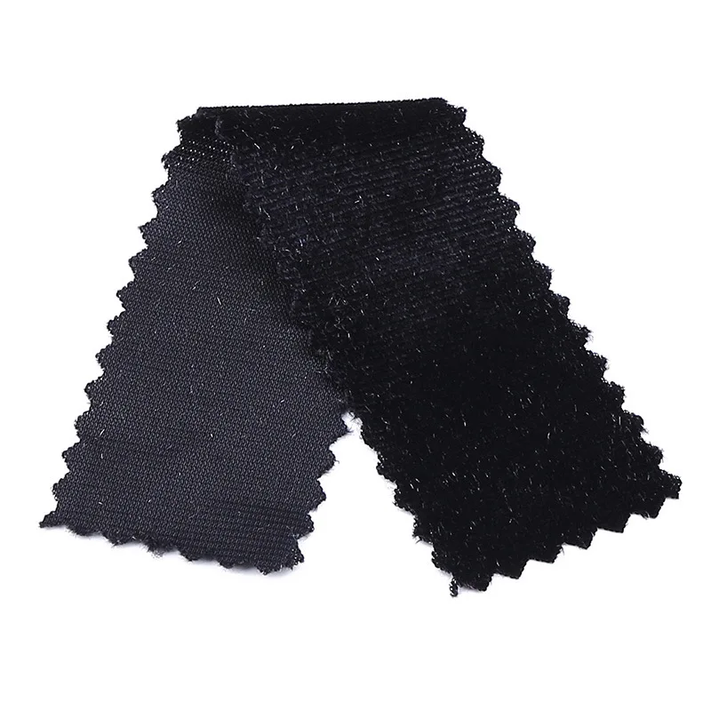 Velvet Fabric Four-sided Elastic By The Meter for Clothing Curtains Diy Sewing Knitted Thickened Winter Plain Black White Cloth 6