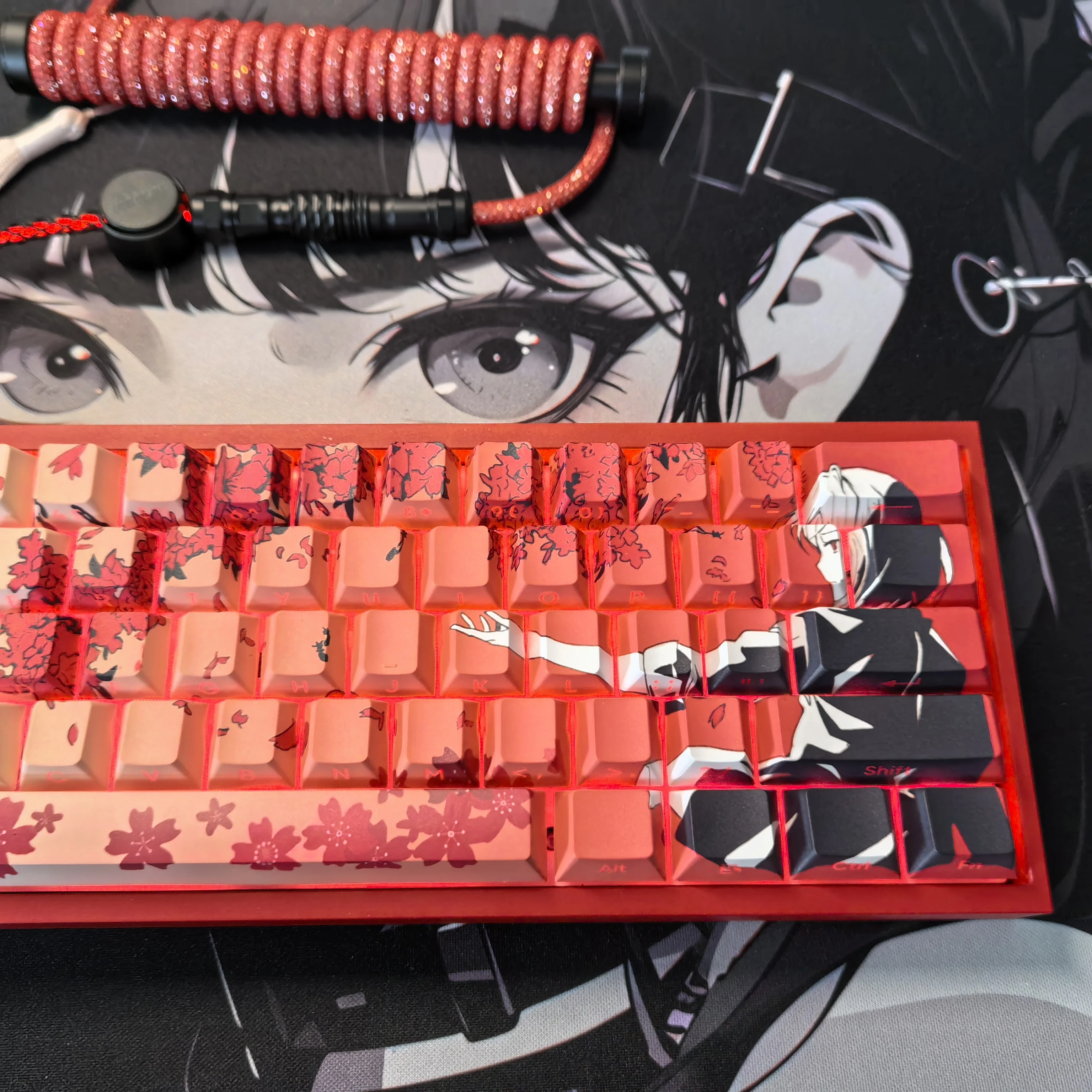 メカニカルキーボード用のチェリープロファイル型キーキャップ 