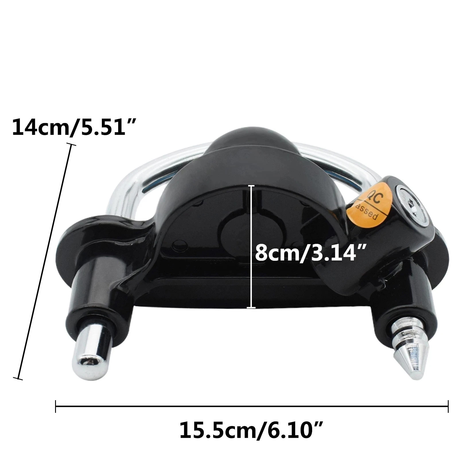 Trailer Coupler Hitch Lock Trailer Parts Universal Tow Ball Safe Security Anti-Theft Lock Accessories