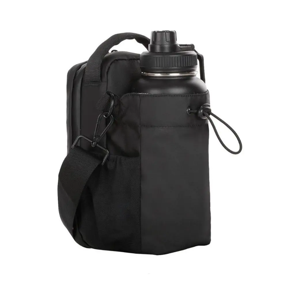 Magnetic Water Bottle Sling Bag Large Capacity Adjustable Gym Bottle Bag Portable Multi-layer Crossbody Sports Bag Outdoor 4