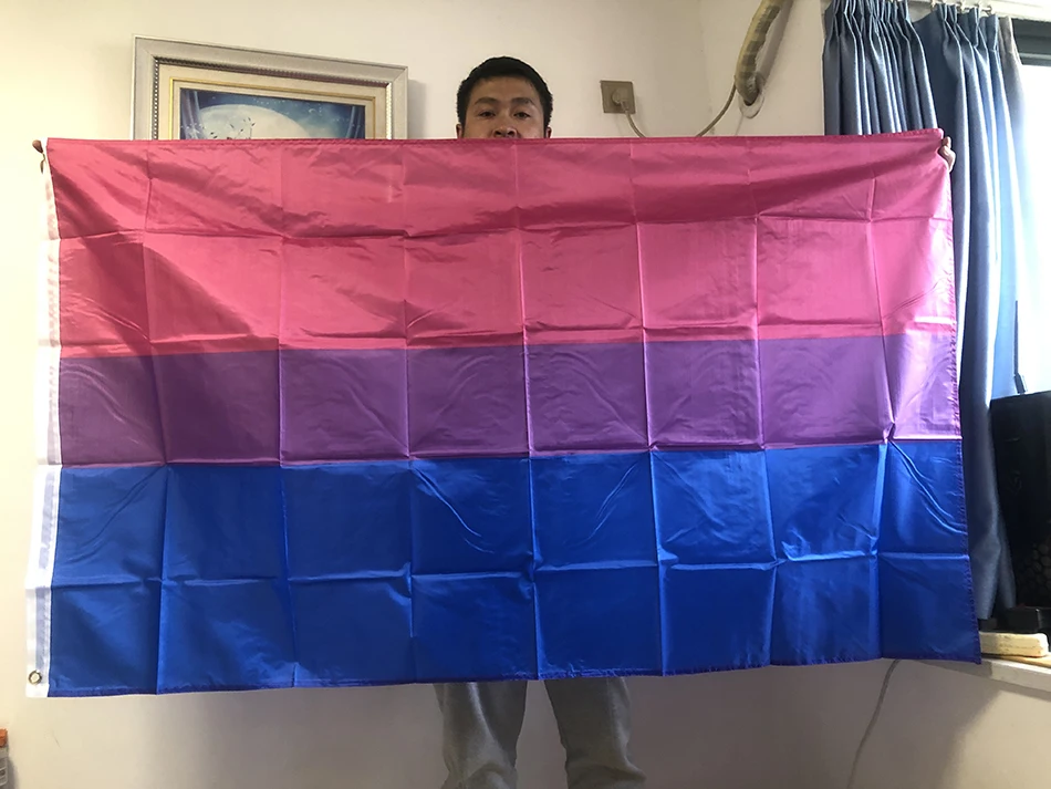 thumbnail image 1 of BANDERA DEL CIELO Envío gratuito bandera dream smp 90x150cm colgante poliéster LGBT trans orgullo transgénero bandera 3x5 pies bandera arcoíris para decoración, 1 of 5