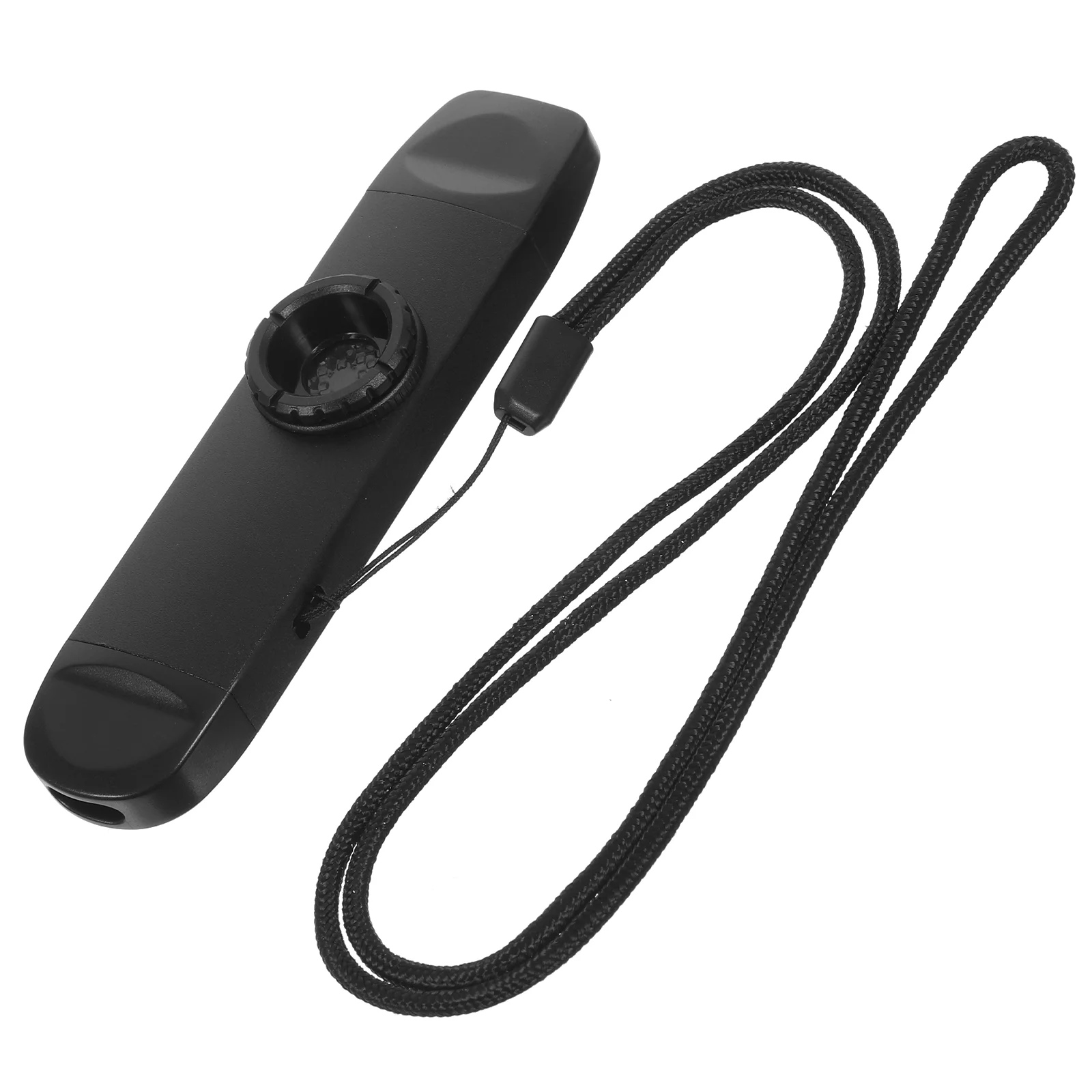 

Double-headed Metal Kazoo for Beginners to Learn Doo-doo Flute Instrument Portable Black Musical Abs Instruments Small