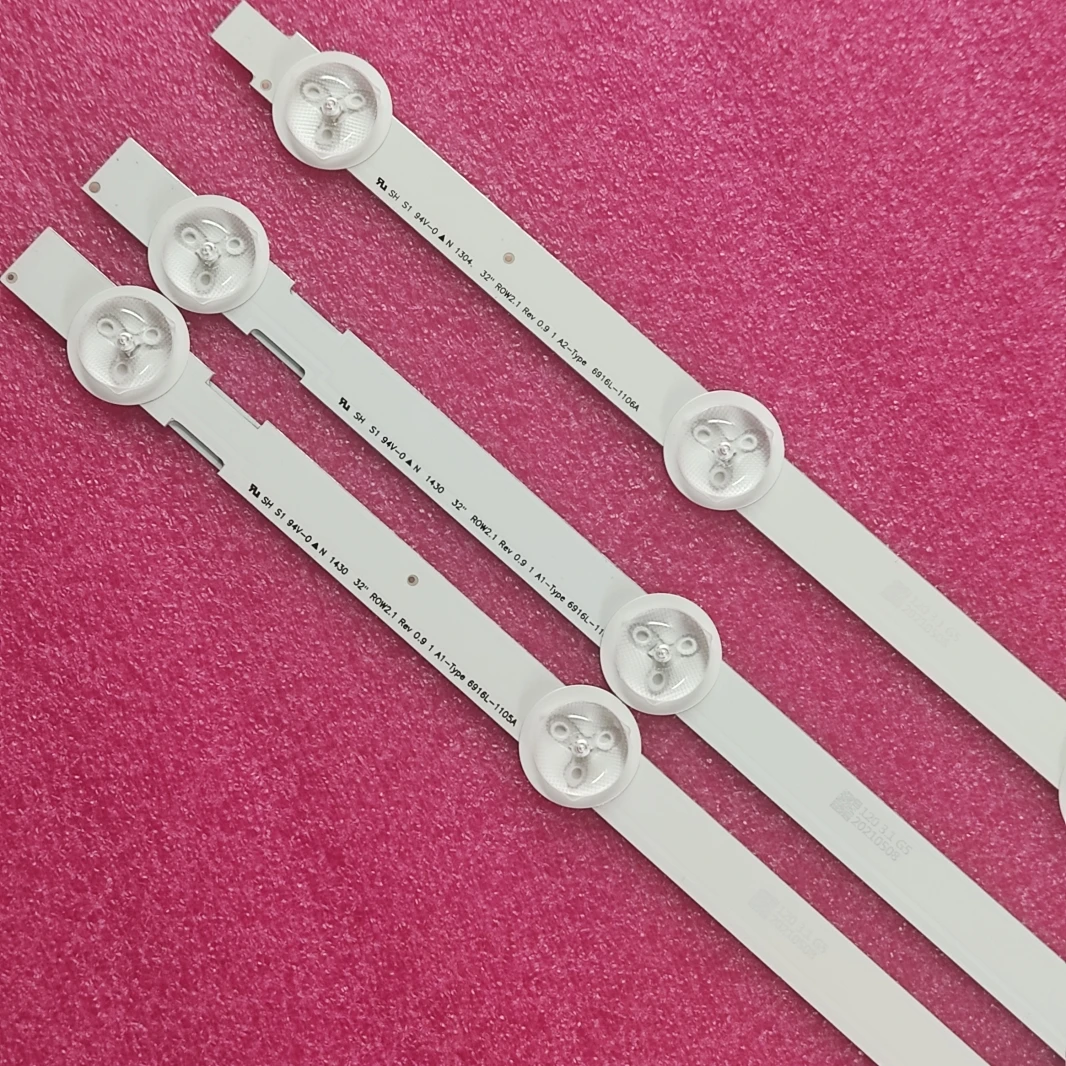 LED Backlight 630mm LED Backlight for LIG 32"TV 32LN5100 32LN520B 6916L-1106A 6916L-1105A 6916L-1204A 32ln570V 32LN545B 32LN5180 6916L 1295A