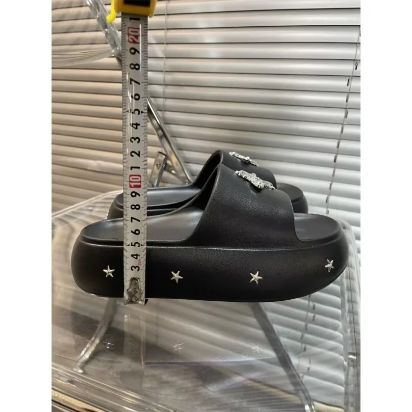 Indoor Beach Cloud Women Non Slip Slipper Summer current Outdoor Platform Sandals Slide House Flip Flops Flat Female Soft