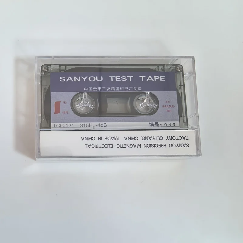 TEST TAPE SANYOU TCC-121 315HZ-4DB LEVEL ADJUSTMENT Recording reference level