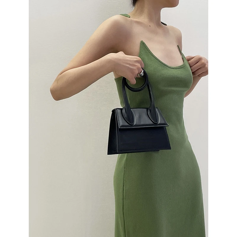 

2023 Summer Waist-Tight French Dress Design Retro Green Transparent Suspender Long Dress for Women