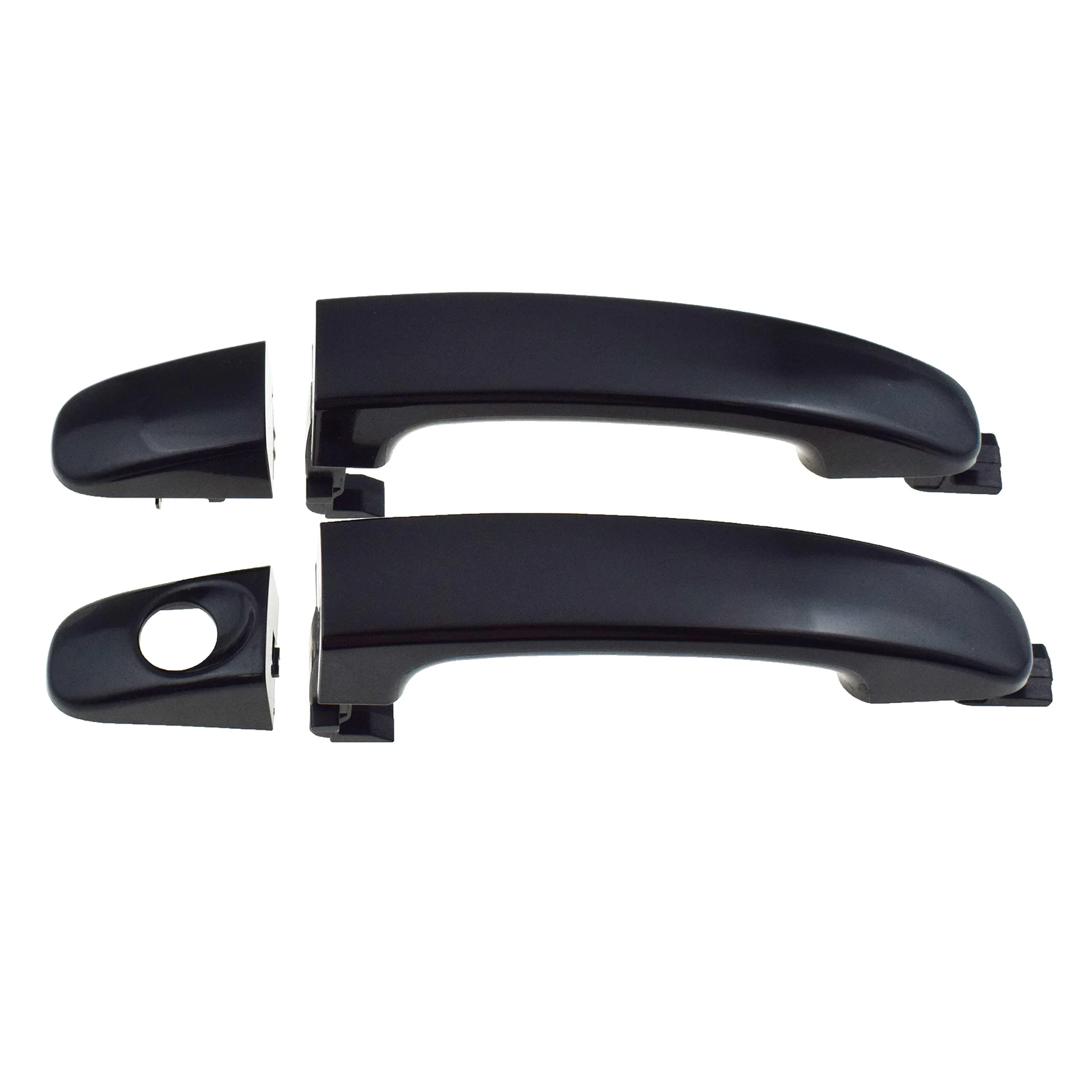 외부 도어 핸들 전면 후면 왼쪽 오른쪽 1/2/4PCS Ford Ranger Everest T6 T7 Mazda BT50 12-20 AB 3921218 A14AC AB 3926224 A46AA