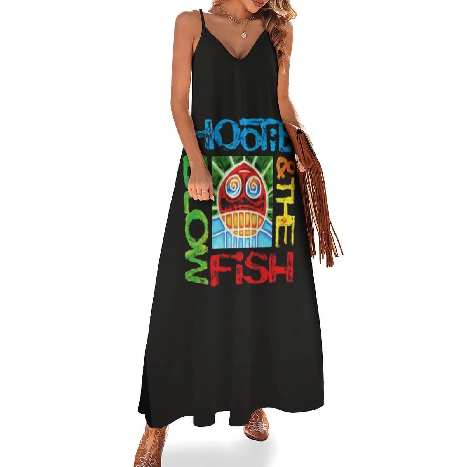 

Hootie and the blowfish logo Classic T-Shirt Sleeveless Dress Dress for girls women clothes