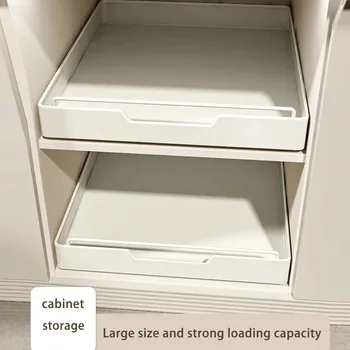 Nuovo scaffale da cucina con guide scorrevoli estraibili tipo cassetto da cucina vassoio portaoggetti scatola per spezie scaffale portaoggetti armadi organizzatore 1