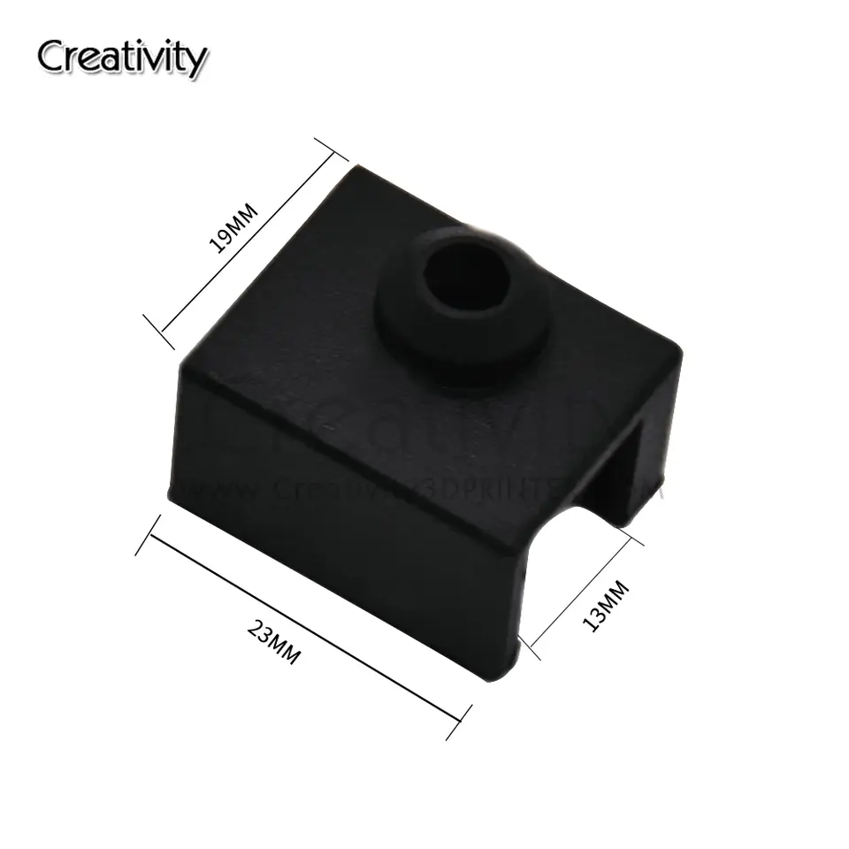 Ender 3 S1 Heater Block Silicone Cover For Sprite Extruder Protect Sock Covers Fit Ender 3 S1 Pro CR10 Smart Pro Heat Block image 6