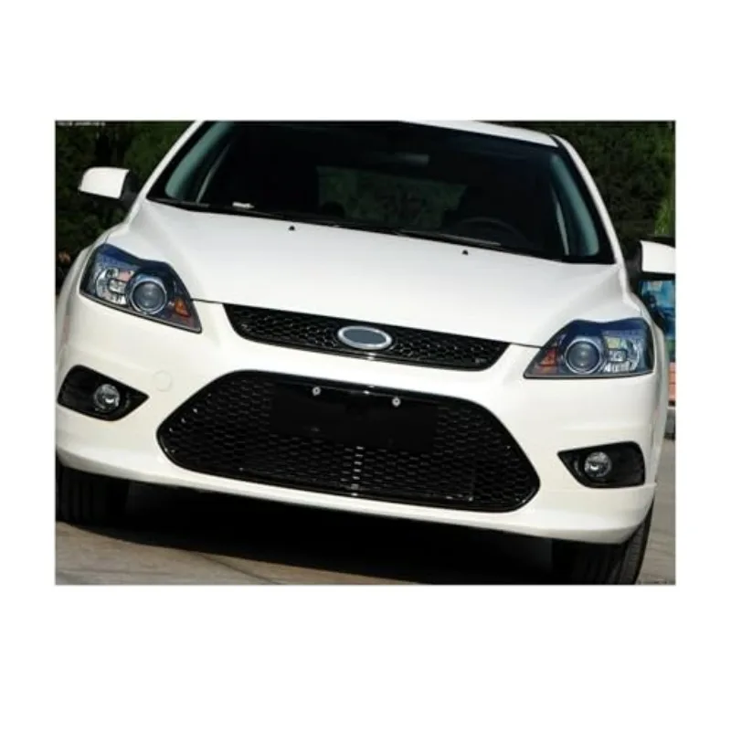 DM598200CB 1797160 포드 포커스 MK2 2009-2011용 프론트 범퍼 그릴 어셈블리 블랙 허니콤 메쉬