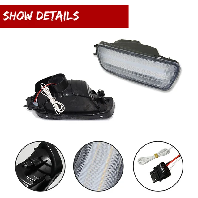 Luz Lateral De Estacionamiento Para Toyota Tacoma – Repuesto Depo Compatible, Incluye Bombilla Y Socket