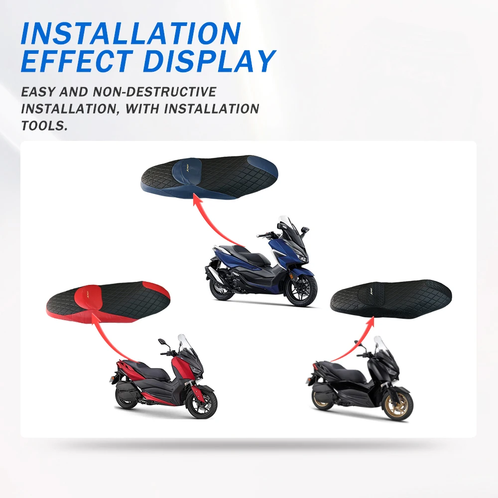 보호대 가죽 시트 쿠션 커버, 절연 가드, YAMAHA XMAX300 XMAX 300 X-MAX 125 250 400 2022 액세서리