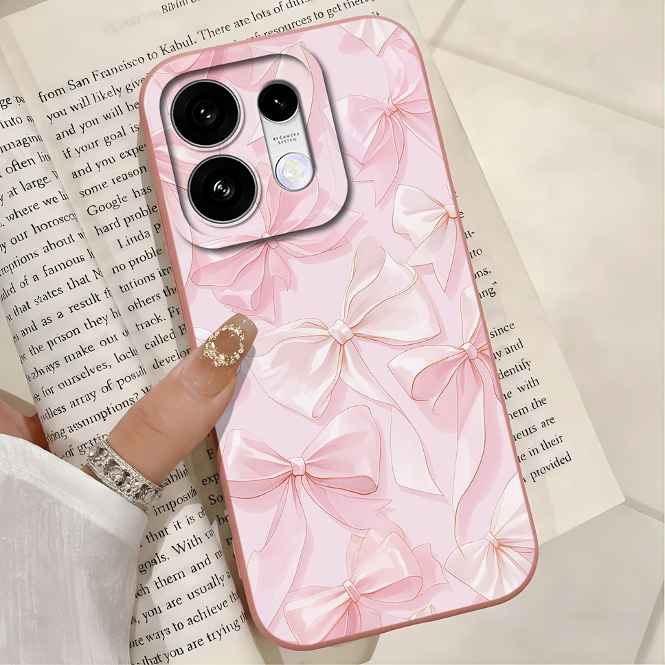 Fresh Summer Vibe Phone Case with Smooth Camera Protection and Soft Silicone Bumper