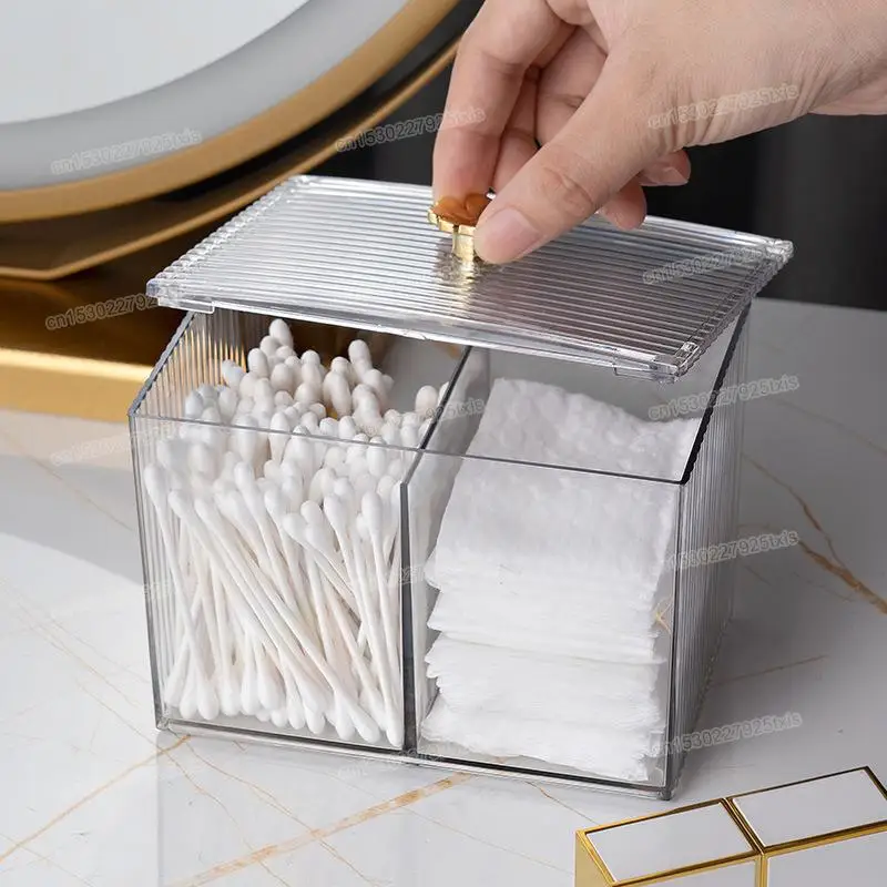 Transparent Cosmetics Storage Box Acrylic Makeup Organizer for Lipstick Removal Dust-Proof Cosmetics Storage Container 1