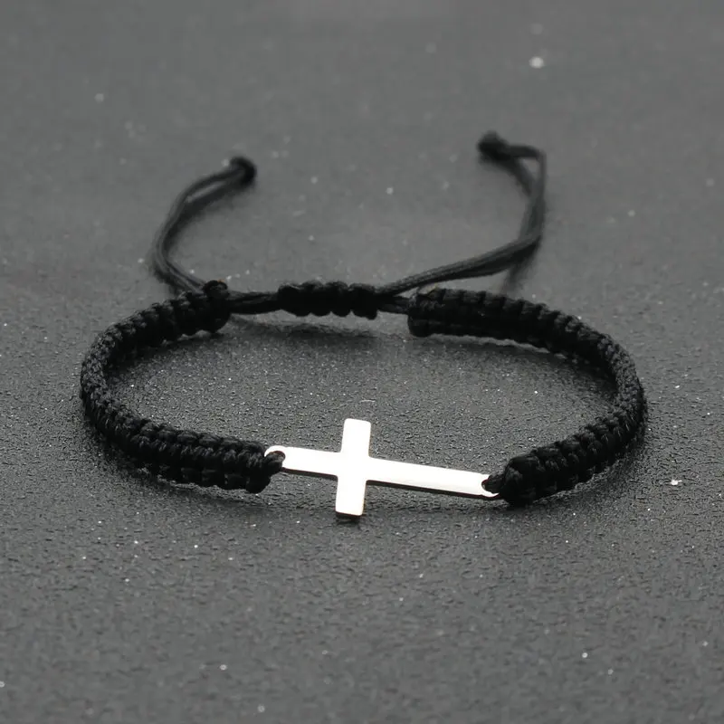 Handmade cross bracelet