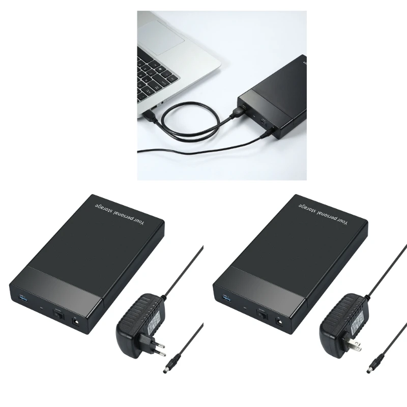 

3,5-дюймовый чехол для жесткого диска SSD Sata-USB3.0, адаптер Toolsfree, корпус жесткого диска 5 Гбит/с для жесткого диска для