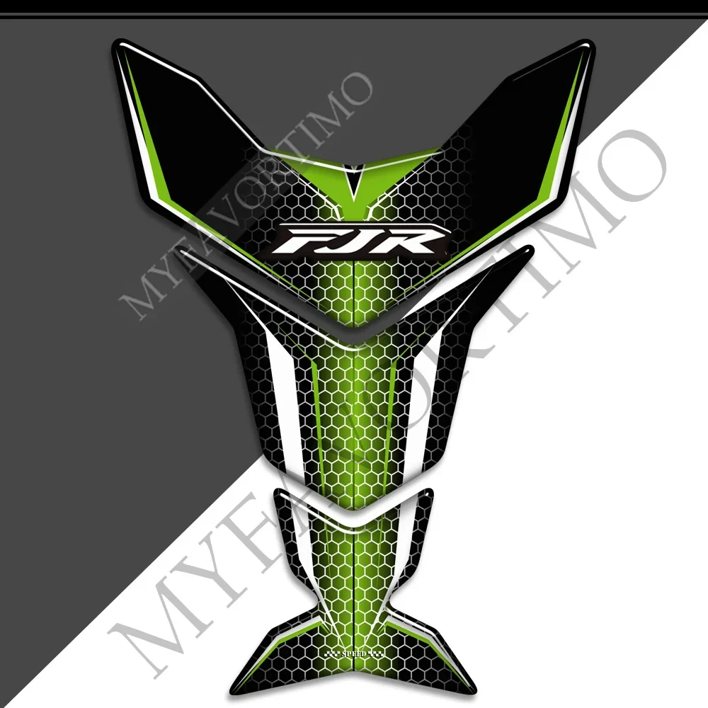 for yamaha fjr1300 xj6 aerox 125 155 vnx 125 155 motorcycle fuel tank pad protection stickers 3d oil gas cover sticker decals For Yamaha FJR1300 FJR 1300 Tank Pad Protection Windshield Windscreen Screen Wind Deflector Knee Kit Cases Stickers Decals