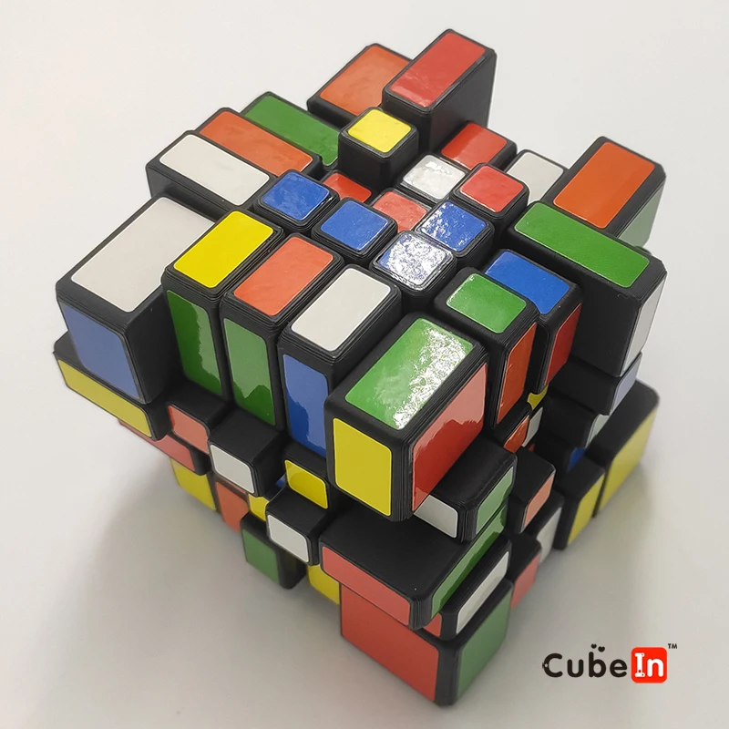 3D Printed 5x5 Mirror Cube Puzzle Cube Educational Gift Idea X'mas