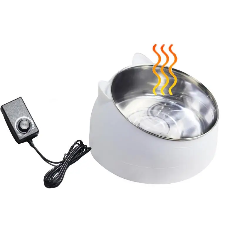 

Heat Pet Bowl Temperature-controllable Dog Water Dispenser Intelligent Constant Temperature Bowl Heating Cat Bowl