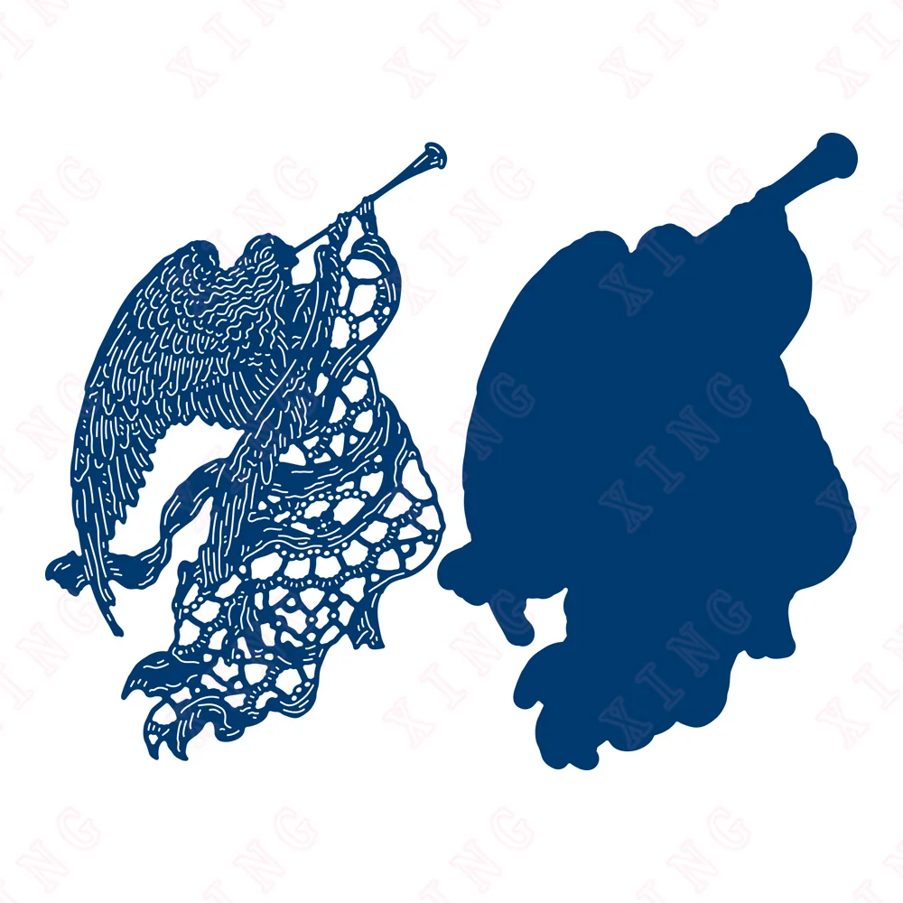 

New Diy Scrapbook Paper Metal Cutting Dies an Angel of Lace Die Set Decorate Embossing Molds Craft Blade Punch Reusable Template