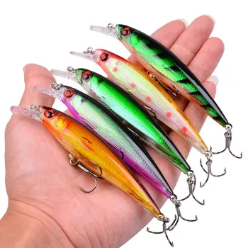 3/5/8 Pcs of Random Fishing Lure Set High Quality Swimming Bait Minnow Mini Crank Wobble Bait Crankbait Artificial Bait 3
