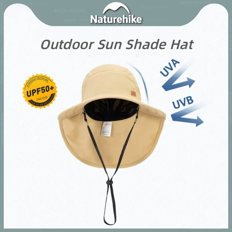 

Naturehike Outdoor Mountaineering Sunshade Hat Camping Travel Sun Hat Summer Breathable UV Protection Folding Fisherman Hat